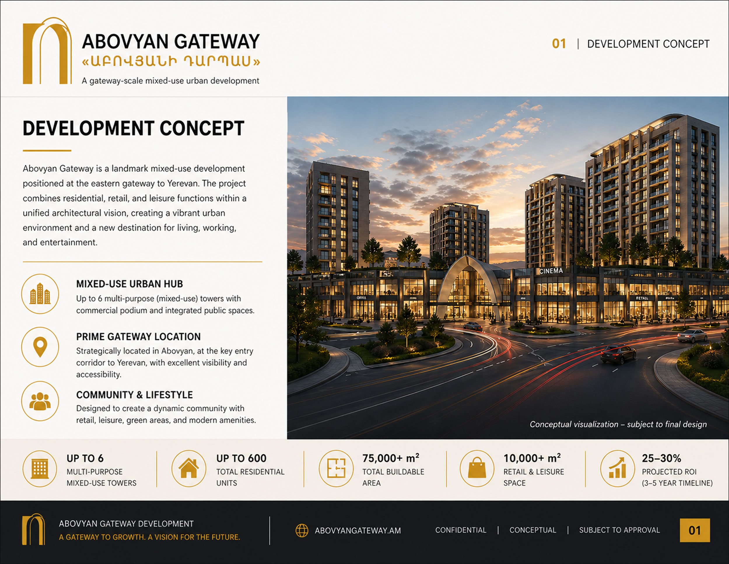 Abovyan Gateway Development | A Darian Luxury Project